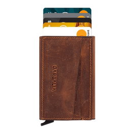Zoozie Bags Cartera Hombre Piel Auténtica Color Tan